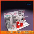 aluminum double deck exhibition booth for trade fair